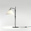 Marset Funiculí S Fabric Adjustable Table Lamp in Black-White