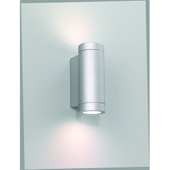 Yokohama Plus Twin with Low energy exterior up & down wall light